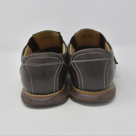 *Cole Haan Grand OS Sz 11.5M Brown Monk Strap Shoe